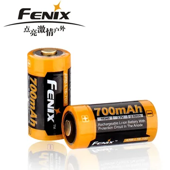 

2 PCS Fenix ARB-L16-700 3.6V 16340 700mAh Rechargeable Li-ion Battery