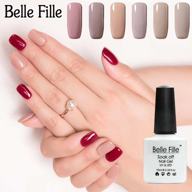 Belle Fille Gel Nail Polish 10ml Uv Led Soak Off Belle Fille Gel Nail Polish 10ml Uv Led Soak Off For Nails
