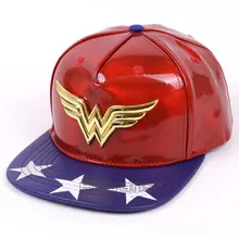 Оснастки Чудо-Женщины Хип-Хоп Snapback Письмо Шляпу Бейсбольная Кепка Хип-Хоп Шляпа Snapback Шляпа Для Мужчины Женщины Кепка