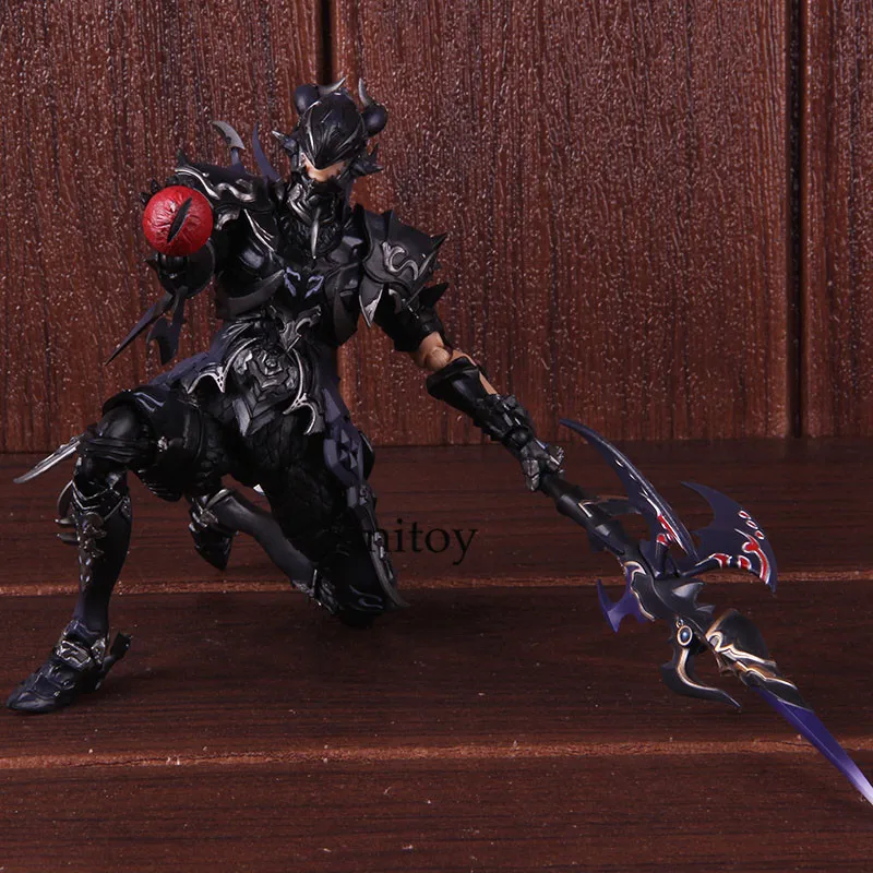 

Original FinalFantasy XIV Estinien the Azure Dragoon Anime Action Figure PVC Collectible Model Toy