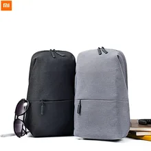 Оригинальная Xiaomi сумка через плечо, сумка через плечо, 4L емкость для путешествий, на молнии, стильный дизайн для мужчин и женщин, повседневная
