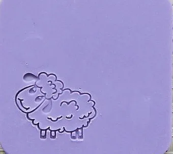 Free shipping sheep handmade soap pattern Mini diy stamp chaprter seal 4*3CM | Канцтовары для офиса и дома