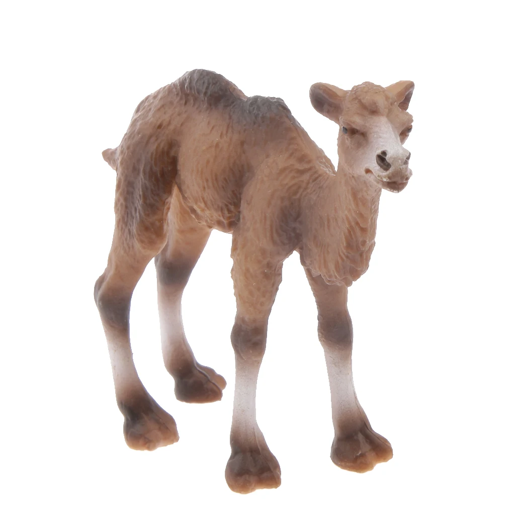 Realistic Lifelike Camel Wild Animal Model Figurine Action Figure Kids Toy Home Decor Gift