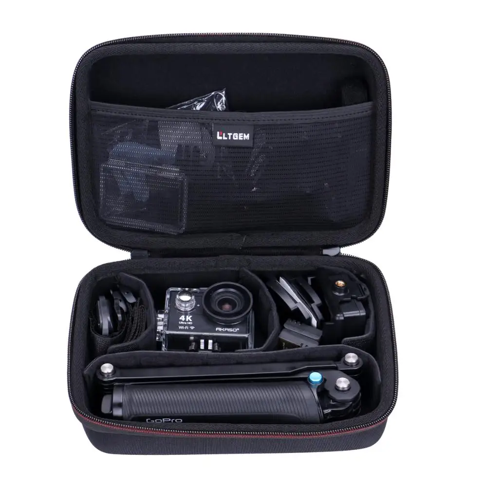 

LTGEM EVA Shockproof Carrying Hard case for AKASO EK7000 4K Wifi Sports Action Camera Ultra HD Waterproof DV Camcorder
