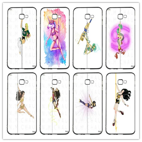 Pole dancing Fitness Soft TPU Phone Case Cover For Samsung Galaxy A3 A5 A7 Alpha G355H 8262 G360 I9082 G530 J7 J8 On5 On7 2018 | Мобильные