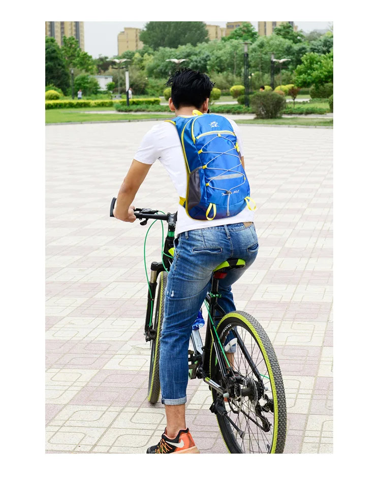 Велосипедный рюкзак MTB открытый enquipment дышащая школьный рюкзак в стиле унисекс уличный рюкзак для занятий велоспортом, сумка на открытом воздухе велосипедная сумка