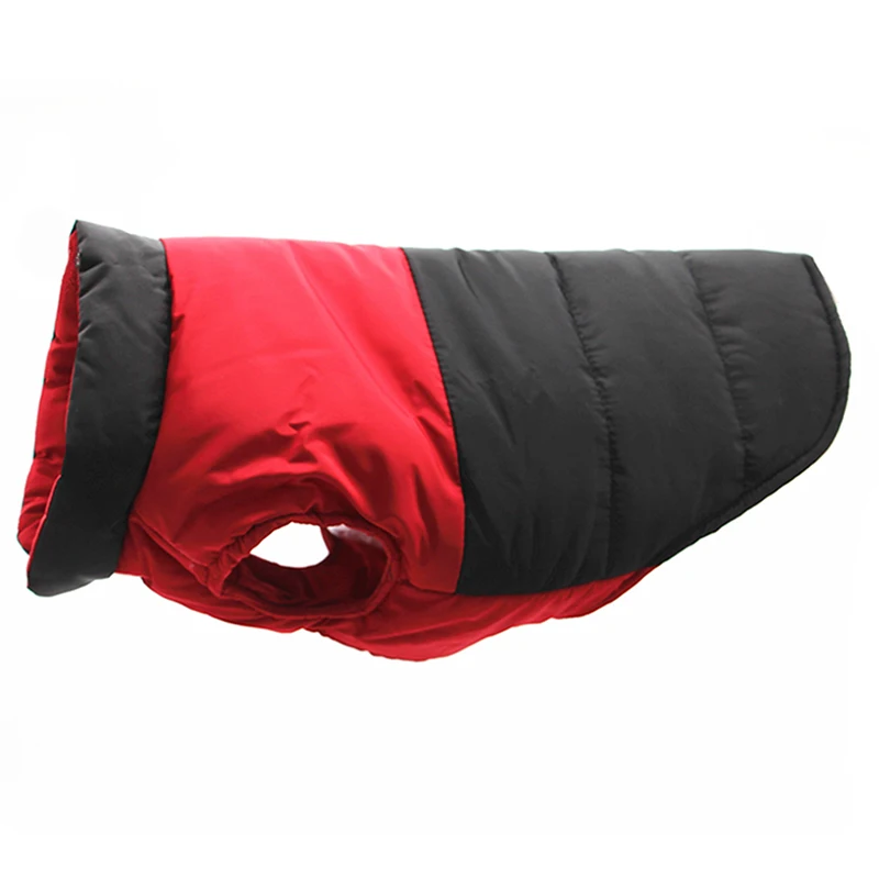 

GLORIOUS KEK Reversible Dog Coat Winter Dog Clothes Waterproof Thicken Dog Jacket for Small Large Dogs Chihuahua French Bulldogs