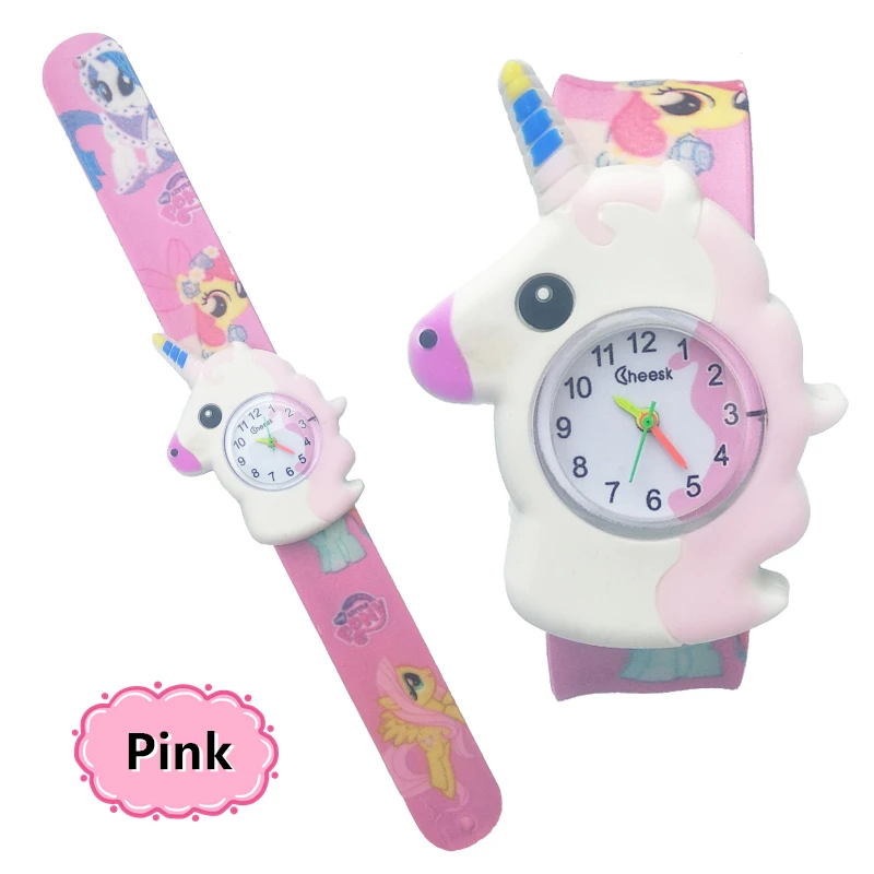 

Dropshipping Unicorn Children Watch Cartoon Pony Watch Students Clock Analog Dial Quartz Watches Kids Watches for Boy Girl Gifts