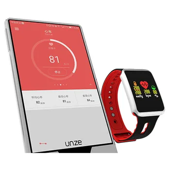 

Hot Selling 2018 smart band Watch Bluetooth Blood Pressure Monitor OLED color screen information to remind the sports bracelet