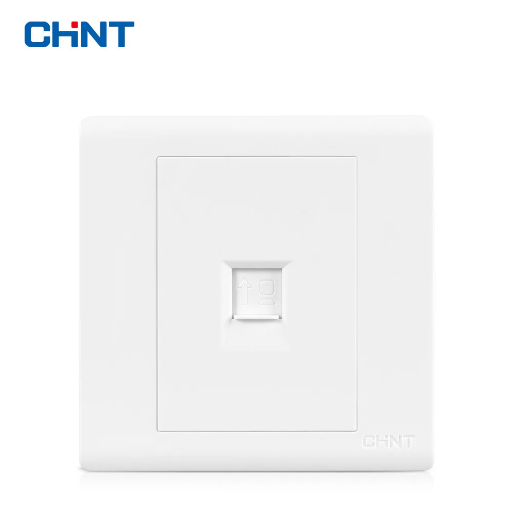 

CHNT NEW7D White Wall Switch Socket Panel Series Computer Socket