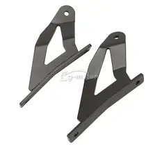 2x крыши лобовое стекло 5" козырек от света кронштейны для 04-14 Nissan Titan PRO-4X