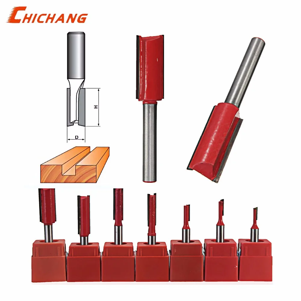 1pc Straight router bits for wood CNC Straight Engraving Cutters