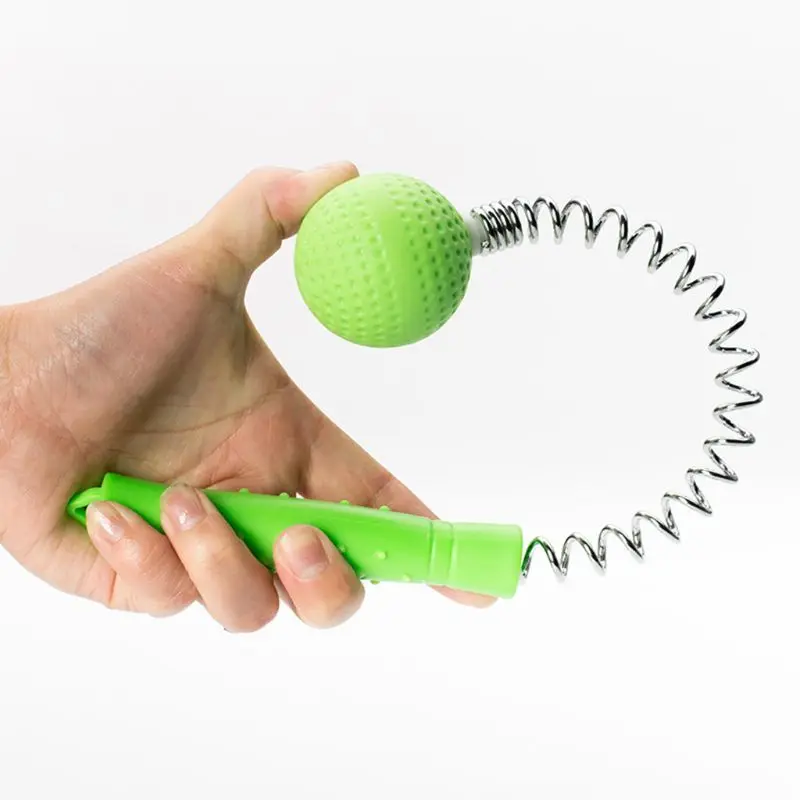 Massage Hammer Golf Ball Spring Elastic Silicone Non Slip Health Care Fatigue Relief Stress Relieve Neck Should Back Manual Mass