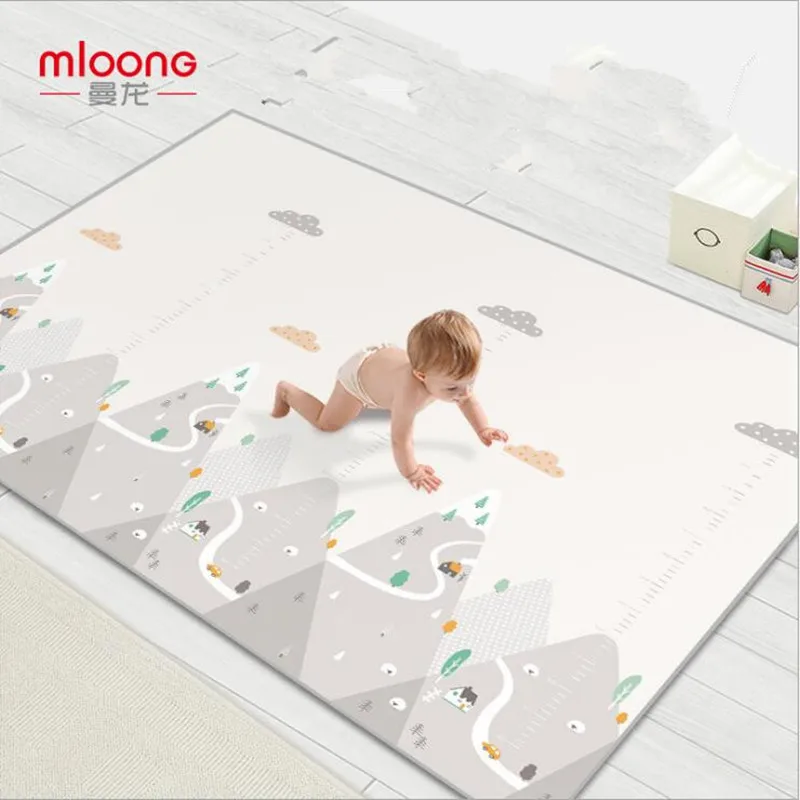 

New XPE Baby Crawling Mat 180*200cm Thick 2CM Baby Children Foam Mat Game Pad Environmental Protection Custom Real High Quality