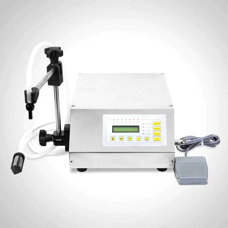 

Digital Control Pump Liquid Filling Machine LCD Display Mini Portable Electric Perfume Water Drink Milk Bottles Filler