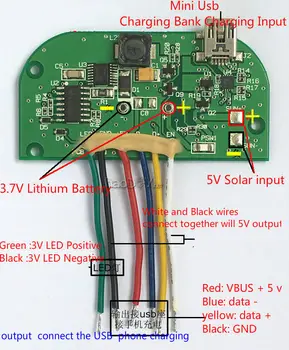 

5V Solar Charger Receiver Module Solar Controller 3.7V Lithium Battery Charger