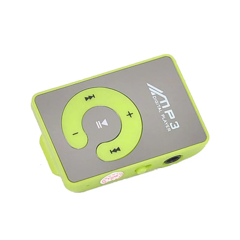 HIPERDEAL Mp3 плеер мини зеркальный зажим USB цифровой Mp3 музыкальный плеер Поддержка 8 Гб SD TF карта 6 цветов ye11.6 - Цвет: D