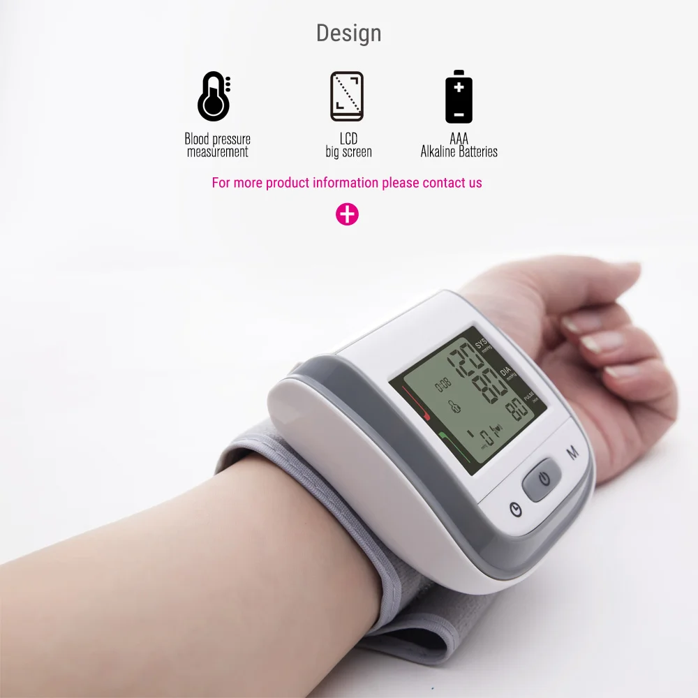 BOXYM медицинский цифровой измеритель артериального давления на запястье Сфигмоманометр пальцевой Пульсоксиметр SpO2 измеритель насыщенности семьи здоровье