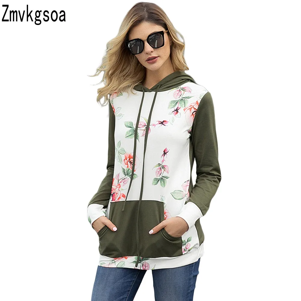 floral design hoodies