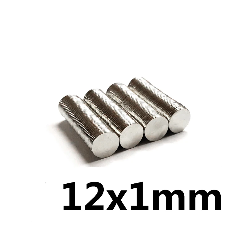 

30pcs N35 12mm x 1 mm Strong Round Magnets Dia 12x1mm Neodymium Magnet Rare Earth Magnet 12*1mm