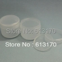 50 шт 50 г прозрачная пустая банка для крема с Внутренняя крышка для косметического ухода за кожей, блеск для ногтей макияж дорожный контейнер