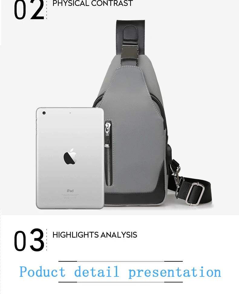 Men 's chest bag (6)