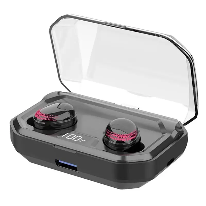

x10 TWS Bluetooth 5.0 Earphone IPX6 Waterproof Wireless Headset Mic Earbuds