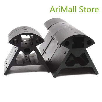 

Kossel Corner fitting Reprap 3D printer parts high quality 3pcs bottom+3pcs top 1 set 2020 Aluminum Alloy Corners profile