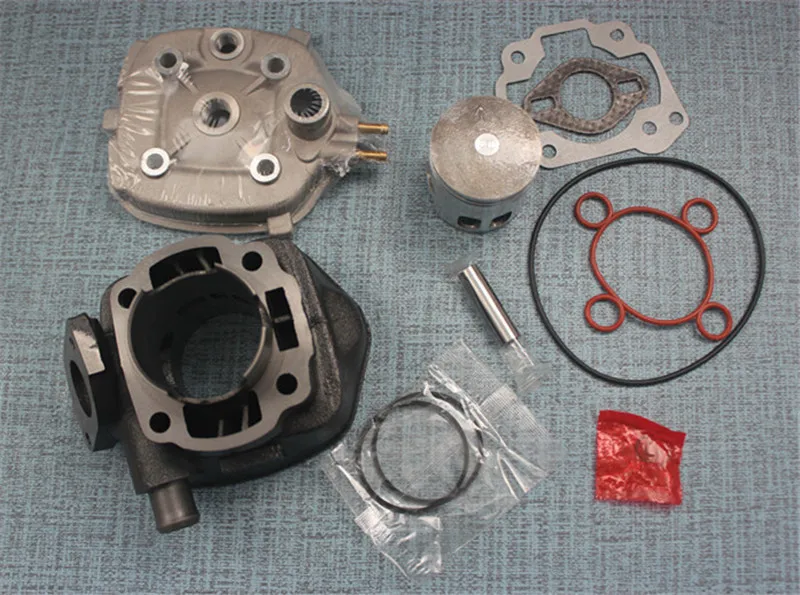 Kit Silinder Mesin Sepeda Motor 70cc 47Mm Kit Piston dengan Pin 10Mm untuk Yamaha  Aerox Jogging SR 50 Pendingin Air 2T|Mesin| - AliExpress