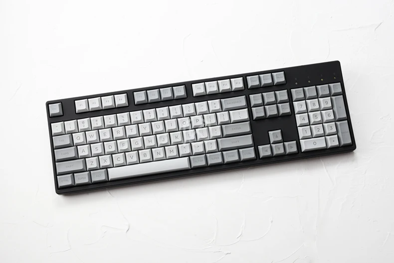 Dsa pbt топ печать легенды гранит серый белый колпачки для клавиш лазерная