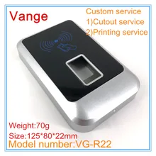 5 шт./лот инъекций экструзии электронная коробка ABS пластик Материал Корпус diy случае 125*80*22 мм Индуктивный отпечатков пальцев дизайн