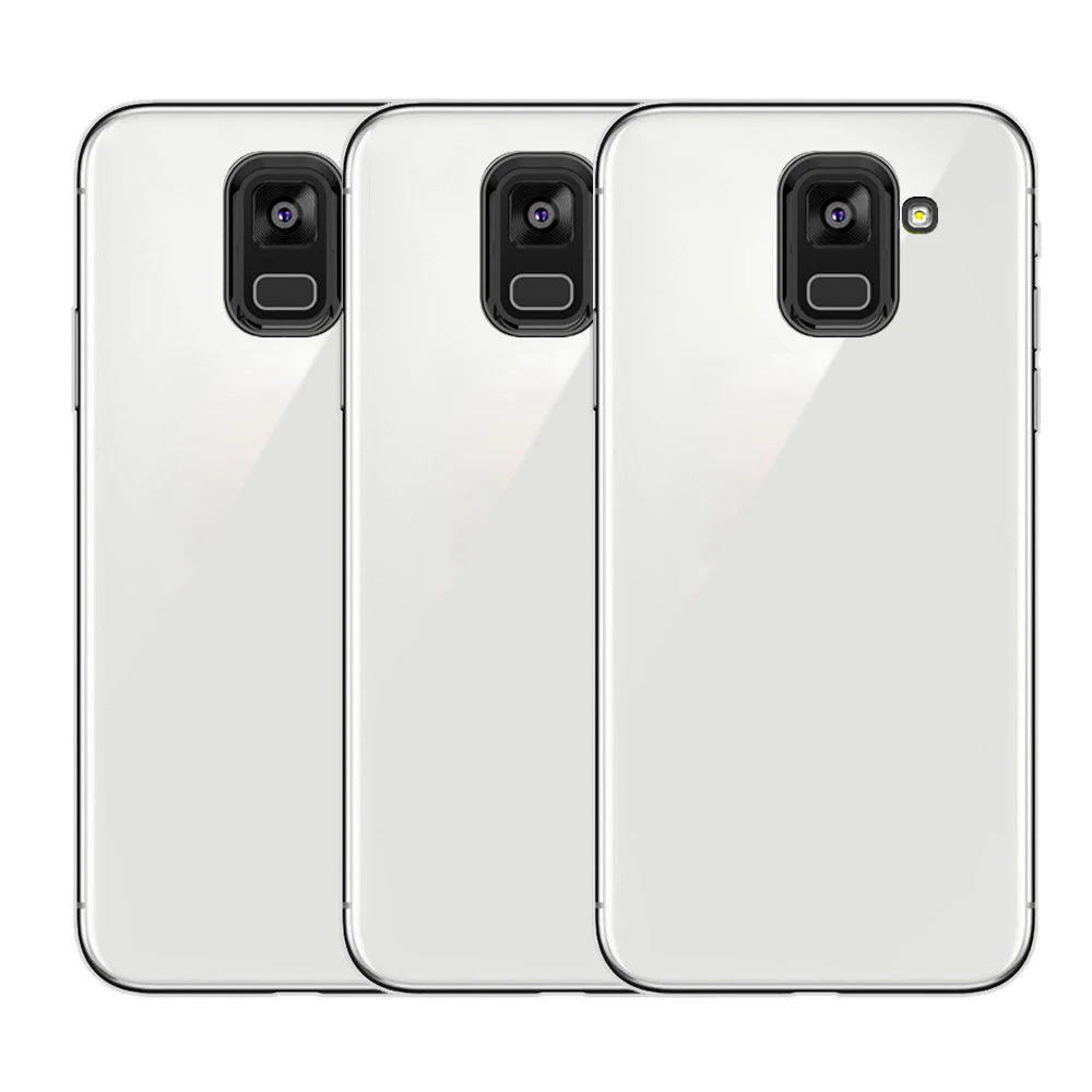Для samsung Galaxy A5 2018 Бизнес однотонные Цвет мобильного телефона в виде ракушки