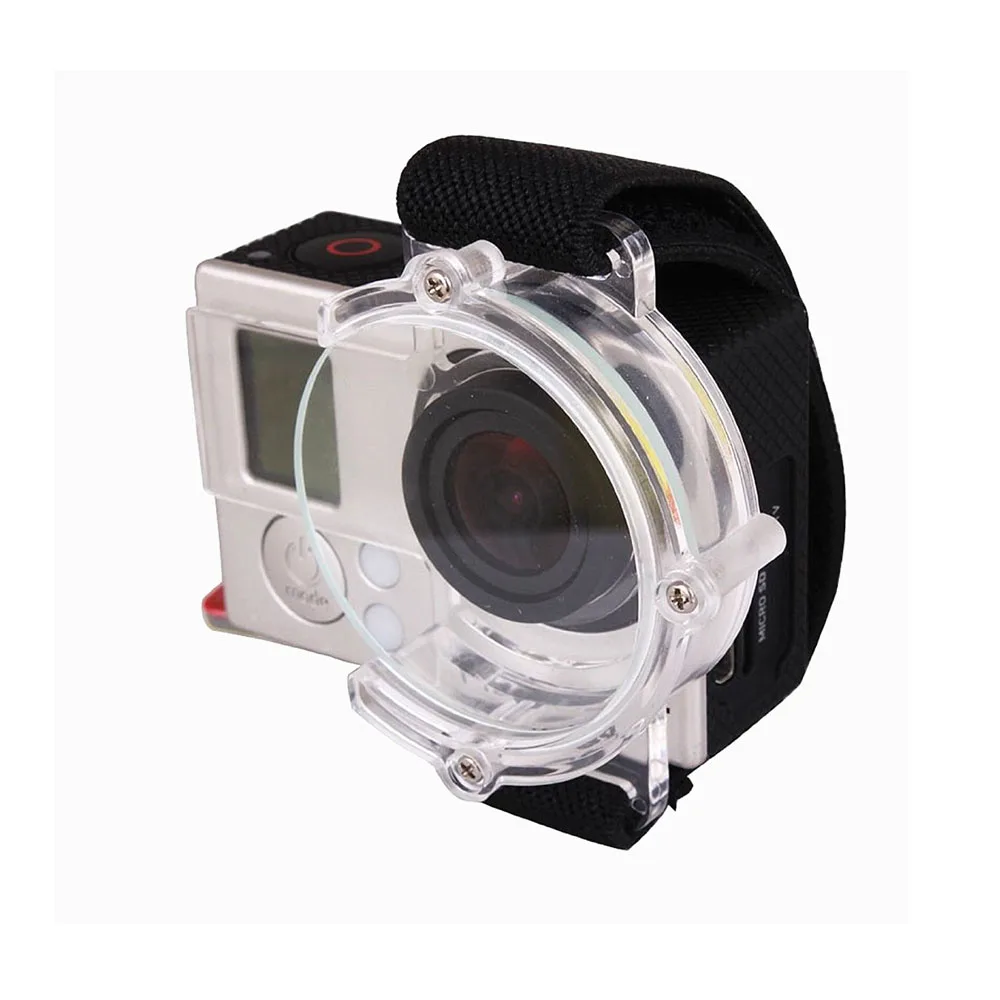 EKENCAM объектив антенна Защитная крышка Ремешок Крышка Прозрачный для GoPro Hero HD 4 3+ 3 крышка объектива камеры и ЖК-экран протектор камеры