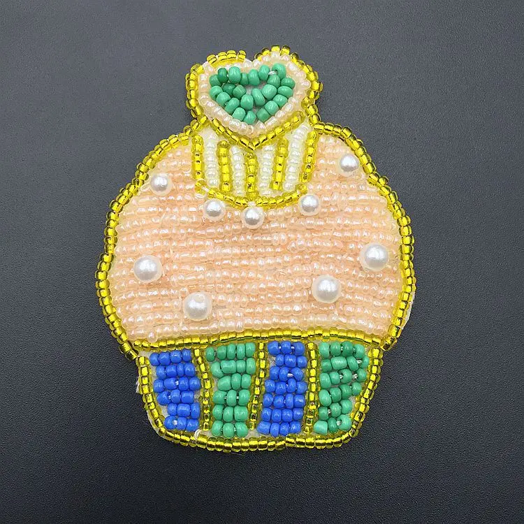 cake beaded patches for clothing 3