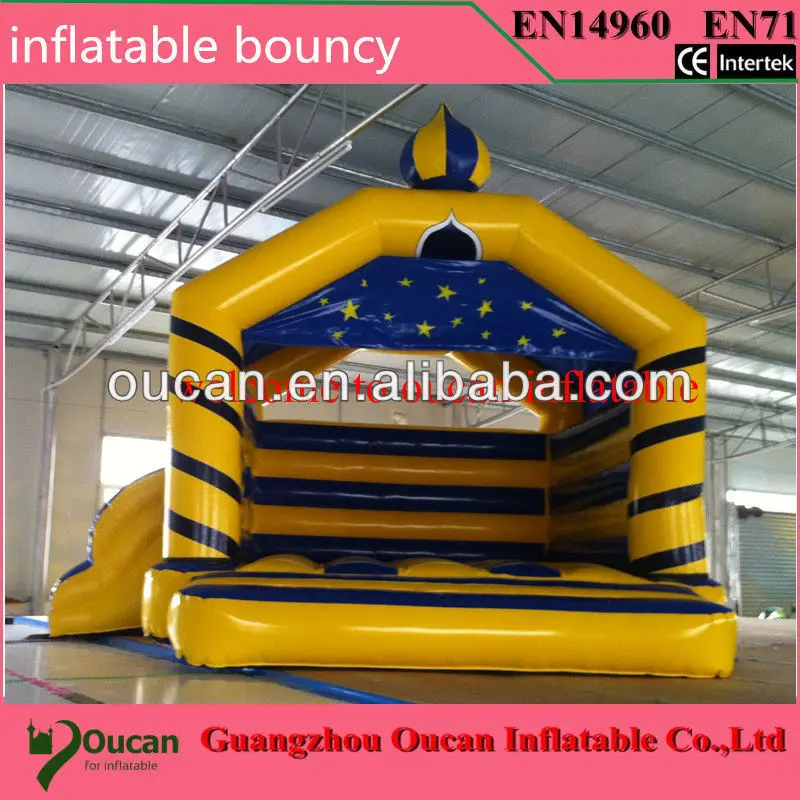 Free shipping inflatable bouncer slide,inflatable bouncer air blower