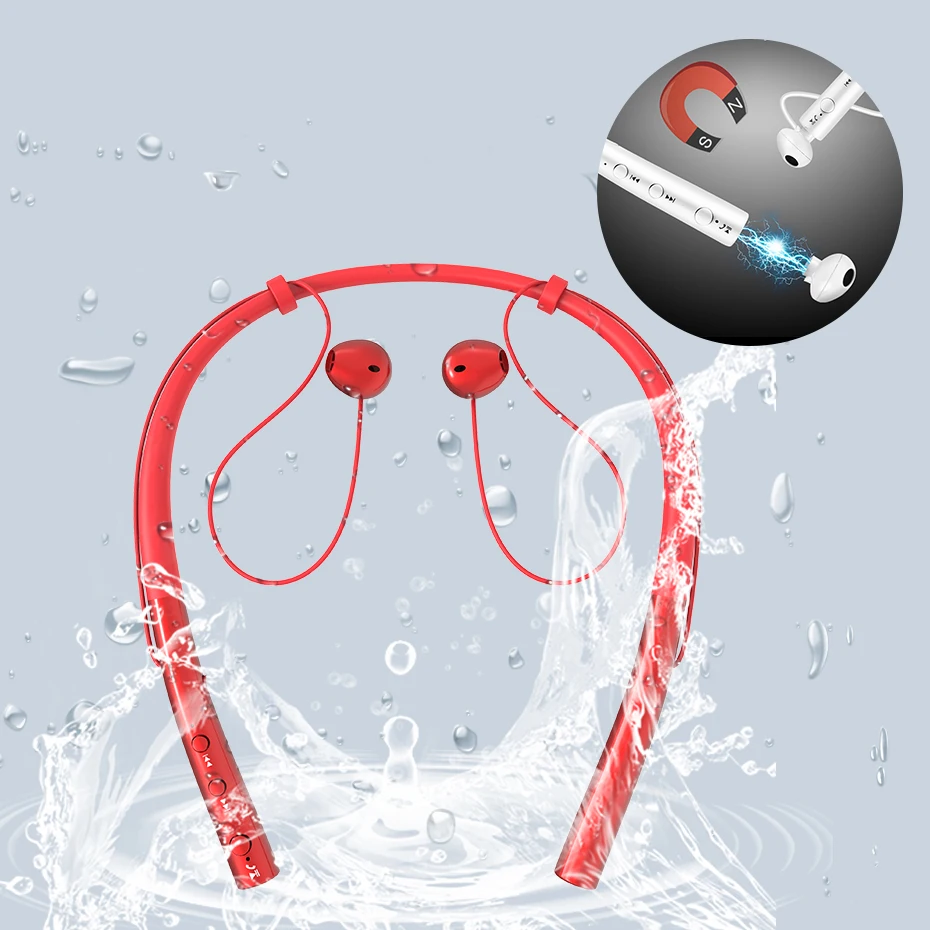 HBQ-Q14 беспроводные наушники водонепроницаемые спортивные Bluetooth без рук с шейным