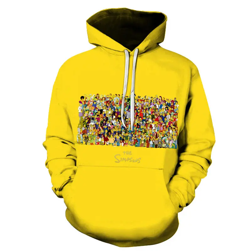 

3D printing hoodies Simpson/beer /Dragon Ball /skull/ Clown and other series men / women autumn and winter sweatshirt hoo