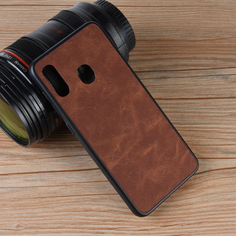 Samsung Galaxy A30 PU leather+PC+TPU hard case YB_91