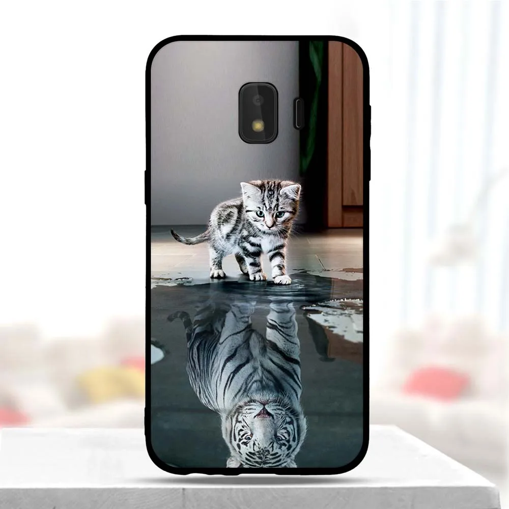 Для samsung J2 Core чехол бампер задняя крышка Мягкий силиконовый милый для телефона