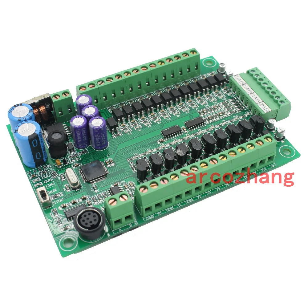 FX1S ex1s 22mt RS485 программируемый логический контроллер 4 канала аналоговых PLC контроллер Автоматизация управления plc системы