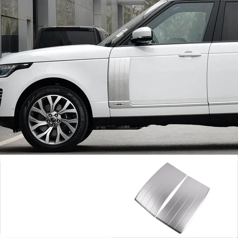 pure silver 2 Lsrtw2017 abs покраски автомобиля молдинги на кузов дверь стикер для range rover Vogue 2012 2013 - Название цвета: pure silver 2