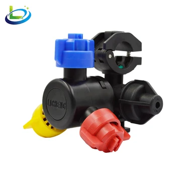 

LiXing Garden Sprinkler Irrigation Spray Nozzles 3 Water Pipes Polymer Garden Irrigation Detachable Sprinkler Mist Water Sprayer