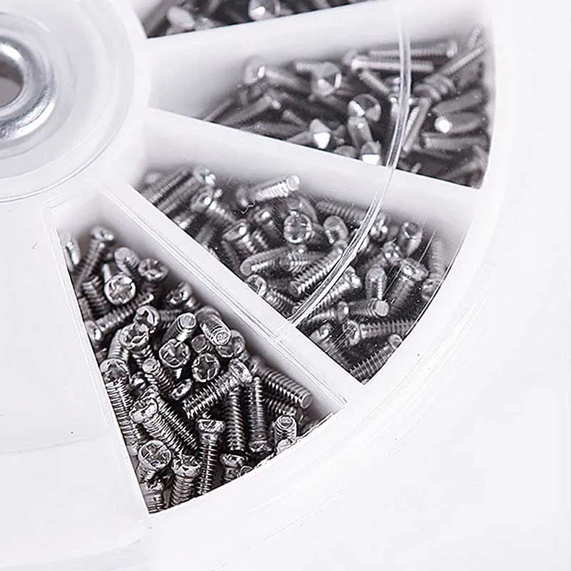 

Practical 12 Kinds Of Nuts Screws Assortment Kit 600pcs Stainless Steel Screws Nuts M1 M1.2 M1.4 M1.6 For Repair Tool Kit Set