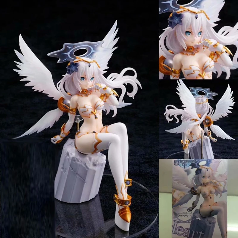 20cm Noire Hyperdimension Neptunia Black Heart Noire Japanese Anime Lastion PVC Action Figures Model Toy Doll Collectio (1)