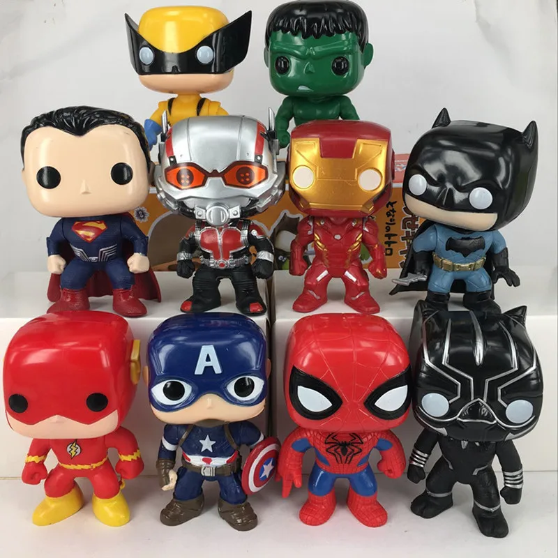 

NEW 10PSC/SET 2019 Avengers Toy Action Figure Anime Super Vegeta Model Doll Pvc Collection Toys For Children Christmas