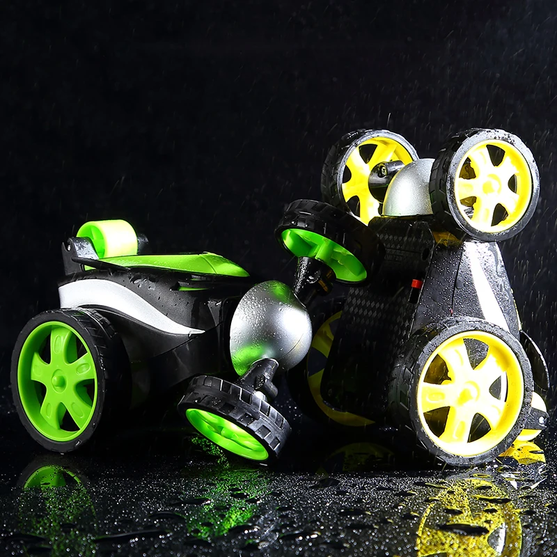 Беспроводной RC автомобиль акробатика трюк самосвал пульт дистанционного управления игрушки для детей электрический крутой RC автомобили