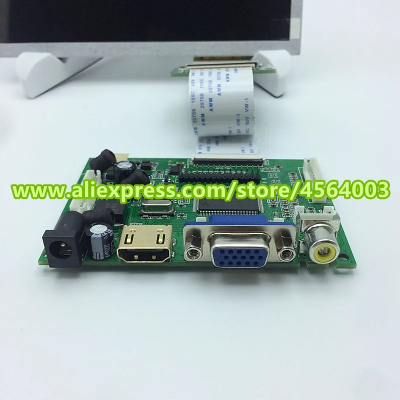 Плата ЖК драйвера для Raspberry pi 8 дюймовый дисплей с 60 контактным TTL экраном