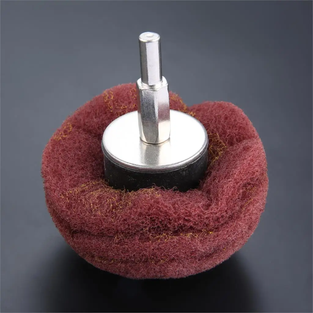 6mm Shank 2/3/4inch Scouring Pad Grinding Head Dremel Accessories Nylon Fiber Polishing Wheel Grinder Brushes Tools 6mm Shank 2/3/4inch Scouring Pad Grinding Head Dremel Accessories Nylon Fiber Polishing Wheel Grinder Brushes Tools