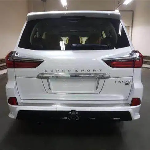 For Lexus Lx570 Lc200 Accessories 2008 2018 Car Plastic Abs Chromed Supersport Letter Rear Emblem Side Marks