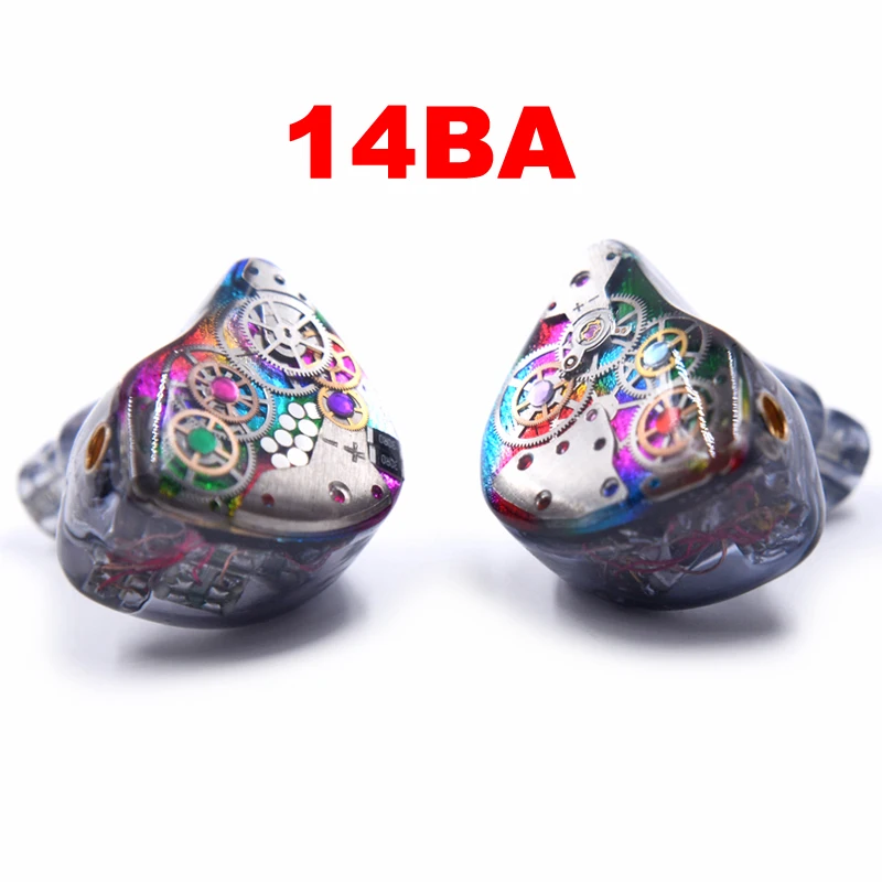 2020 New NICEHCK DZX-14BA In Ear Earphone 14BA